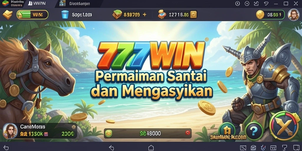 Screenshot menunjukkan gameplay seru dan interaktif dari 777WIN.
