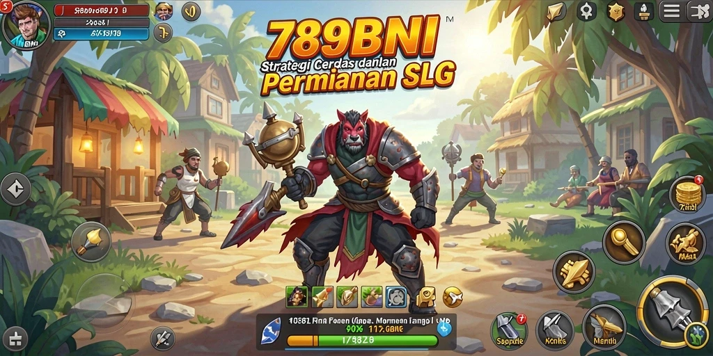 Screenshot gameplay 789BNI menampilkan aksi strategi yang mendebarkan.