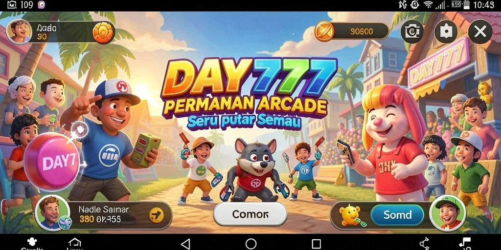Screenshot DAY777 menampilkan gameplay seru dengan tantangan menanti.