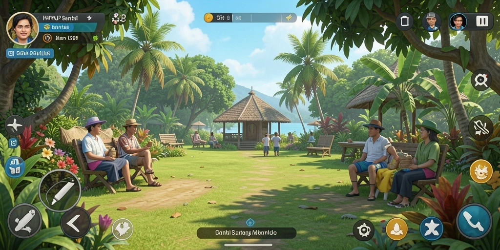 Tampilan gameplay HARAPJP yang menarik dan menyenangkan.