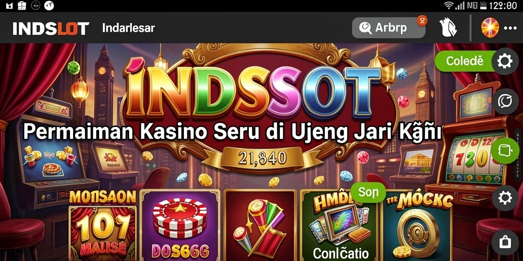 Tampilan gameplay seru dan menarik di INDSLOT.