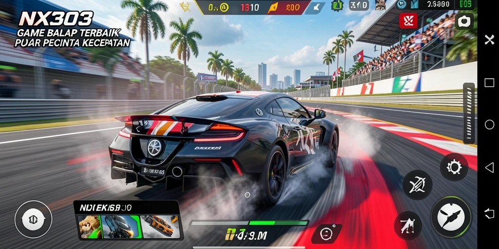 Gameplay menakjubkan di NX303 yang memukau dan seru.