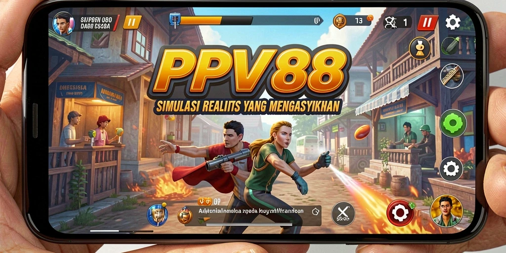 Tangkapan layar utama PPV88 menampilkan gameplay simulasi yang mendalam.